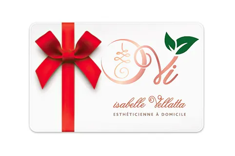 Vellatta Isabelle Estheticienne A Domicile Quimper CHeQUE CADEAU